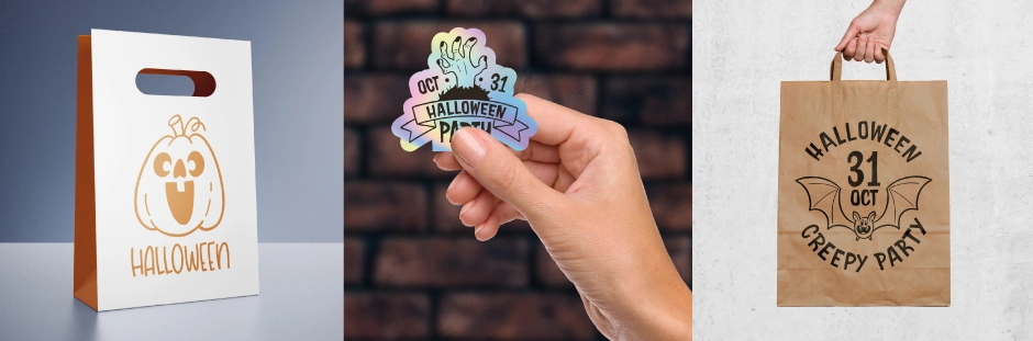 Varios ejemplos de aplicación de los recursos de Halloween