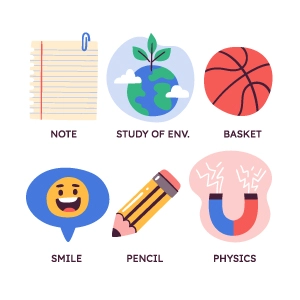 iconos para la escuela